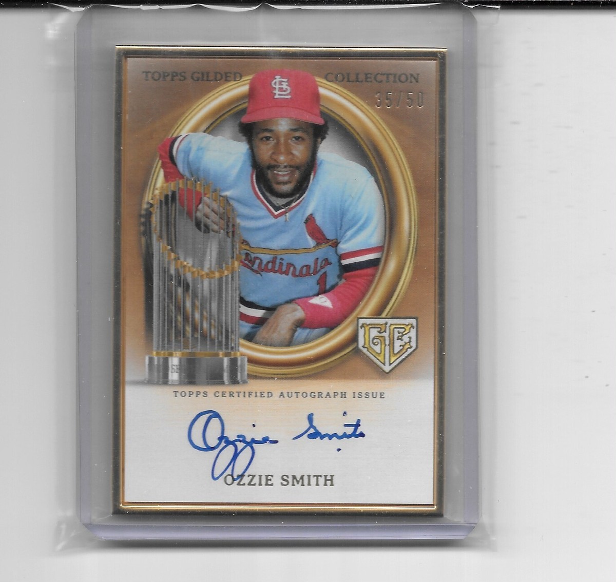 Ozzie smith 2004primecut サインカード Ozzie smith