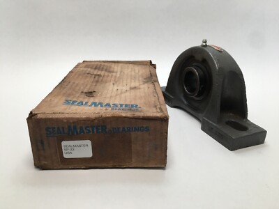 SealMaster SP-22 Flange Mount Bearing 1-3/8'' ID SP22 Gold Line USA