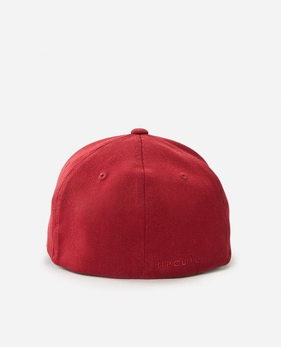 Gorra Rip Curl Flexfit Unisex Curve 6 Panel Tepan Borgoña - Imagen 3 de 3