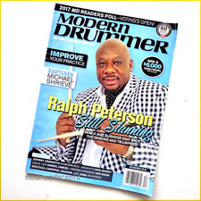 MODERN DRUMMER - Dec 2016 - RALPH PETERSON + Michael Shrieve of 60's Santana