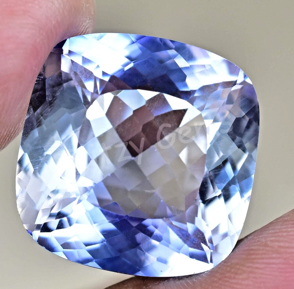 Natural Blue Maxixe Beryl 46.50 Ct Cushion AGL Certified Rare Loose Gemstone - Image 2 of 4