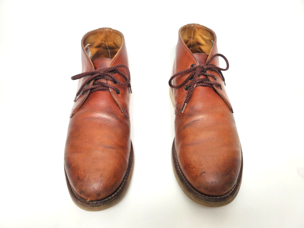 Red Wing 595 TRACTION TRED Soft Toe Leather Work Chukka Boots