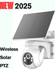  2K Solar Security Camera Outdoor 360° AI WiFi Night Vision 2-Way Audio Noorio