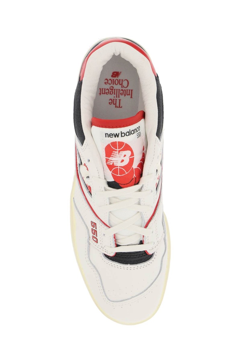スニーカー New Balance FW24 SNEAKERS (BB550VGA OFFWHITERED) Sneakers 550 vintage NEW BALANCE Men Tg. 5.5 US BB550VGA