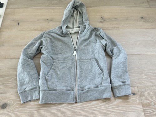crewcuts Kids' french terry full zip hoodie - grey sz M (8/9)