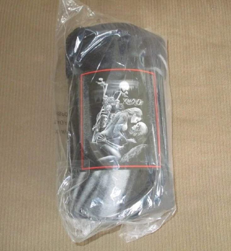 全新 爱人 骑行或死亡 摩托车 抓绒 礼物 毛毯 骷髅 接吻 骷髅 — 第 3/3 张图片