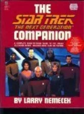 The Star Trek, The Next Generation Companion - Paperback By Larry Nemecek - GOOD
