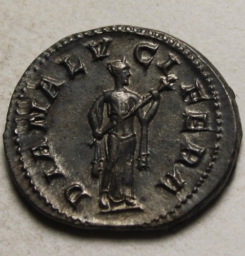 Gordian III Denarius Rare genuine ancient Roman Silver XF coin 238AD DIANA TORCH - Picture 4 of 4