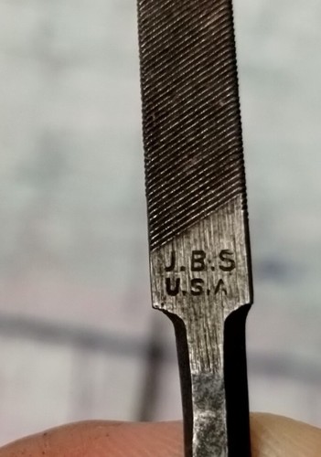 3 Triangular Files w/ American Beauty Extra Slim, Simonds & JBS USA Watch Repair - Picture 12 of 20