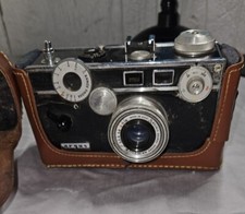 Vintage 1940's ARGUS C3 Camera Rangefinder 35mm Cintar 50mm f/3.5 Lens USA