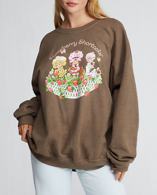 【GRAVER】22FW★ [UNISEX] Multi 1 Logo Sweatshirt Strawberry Shortcake Multicolor Long Sleeve Garden Club