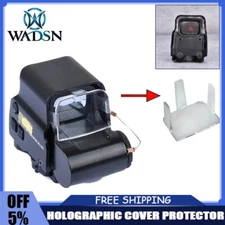 Tactical Scope Protector Holosight Cover Red Green Dot Sight Lens Protective