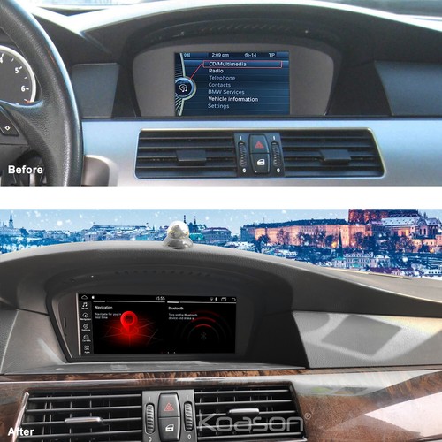 E60 E61 Android13 Screen Carplay Multimedia Autoradio BMW 5 6 Series CCC 8.8inch - Picture 14 of 16
