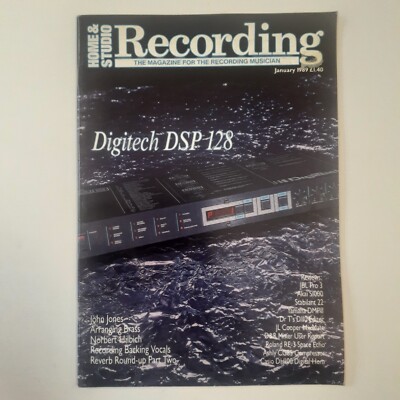 Home & Studio Digitech DSP 128 John Jones Norbert Hilbich Akai S1000 Ashly CG-85