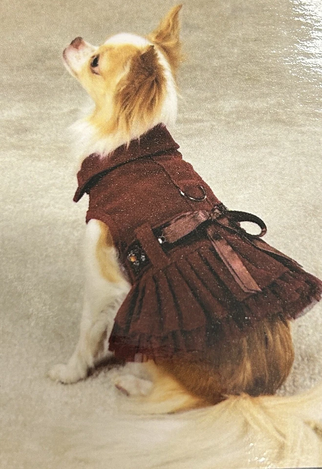 Zack & Zoey Dog Safety  Vest Button Cady Polo Sweater Jersey Dress Overalls - Image 4 of 4