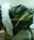 NEW US Military Goretex JACKET Parka FUR Ruff Extended Cold LARGE ECWCS