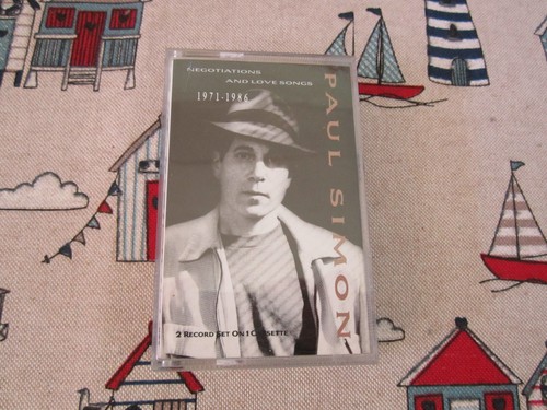 PAUL SIMON NEGOTIATIONS AND LOVE SONGS 1971 - 1986 WARNER BROS DOUBLE PLAY TAPE - Picture 1 of 6
