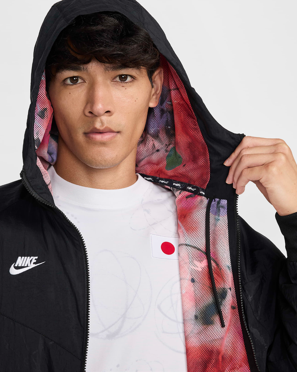 Nike Windrunner Breaking Japan Woven Jacket Black Futura Nike Windrunner Breaking Japan Woven Jacket Black Futura