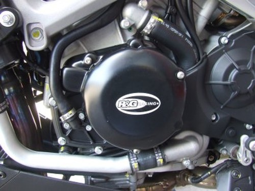 R&G KIT PROTEZIONE CARTER MOTORE PER APRILIA RSV4 FACTORY 2009 > 2014 2 PEZZI - Foto 2 di 3