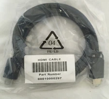 New 6ft. High Speed HDMI Cable With Ethernet; Black Part # 00010000297 Free Ship