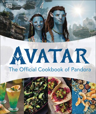 Avatar The Official Cookbook of Pandora Hardcover James Cameron Way of Water New