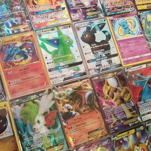 Pokemon TCG 5 Card RARE + HOLO Cards w/ GUARANTEED GX FULL ART EX ULTRA RARE! - Picture 5 of 12