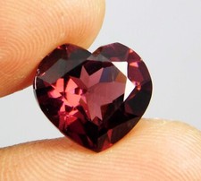 Superb Natural 10.10 Ct Purple Amethyst Heart Cut Loose Gemstone Certified