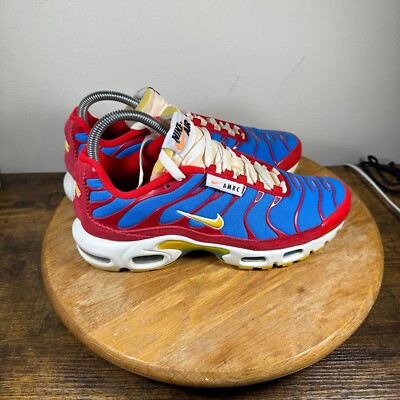 Nike Air Max Plus SE Running Club University Red Shoes Mens Size 7.5 DC9332-600