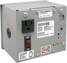 Functional Devices PSH 24Vdc 2.5A Power Supply 120Vac 10A Circuit Breaker