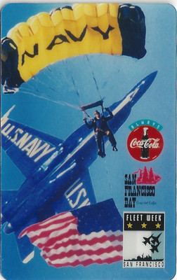 TK 292 USA Telefonkarte/Phonecard Coca Cola & Swatch Fleet Week US Navy