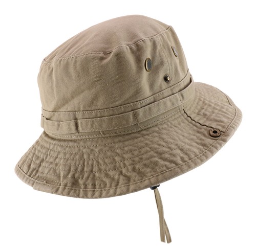 Big Oversized Jungle Boonie Bucket Hat with Chin String Fits Upto XXXL -FREESHIP - Picture 9 of 36