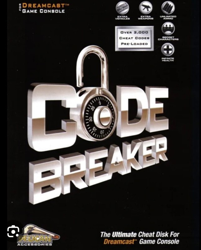 □□PROMO SEGA DREAMCAST Code Breaker PAL JAP USA shipping