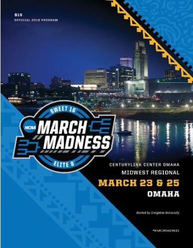 2018 MEN'S BASKETBALL PROGRAM SET DETROIT + OMAHA MIDWEST REGIONAL FINAL FOUR - Picture 2 of 3