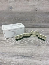 Lang & Wise Folk Art Village White Split Board Fences 30010388 Set of 4