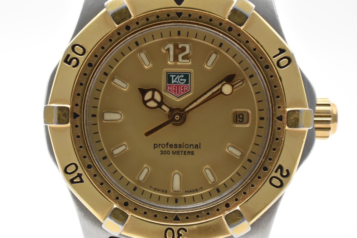 TAG Heuer Professional Gold Women's Watch - WK1321 for sale online