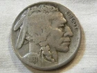 1931 S buffalo nickel five cent US coin