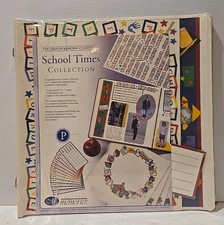 Creative Memories School Time Collection 12x12 Pages Cards Stickers New  Sealed