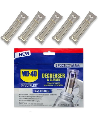 #ad WD 40 Degreaser Cleaner EZ PODS Multi Surface Cleaning Pack of 5 $6.30