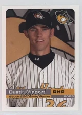 2003 Grandstand South Bend Silver Hawks Dustin Nippert 0kz8