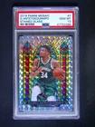 2019-20 Panini Mosaic Giannis Antetokounmpo #7 Stained Glass Case Hit SSP PSA 10