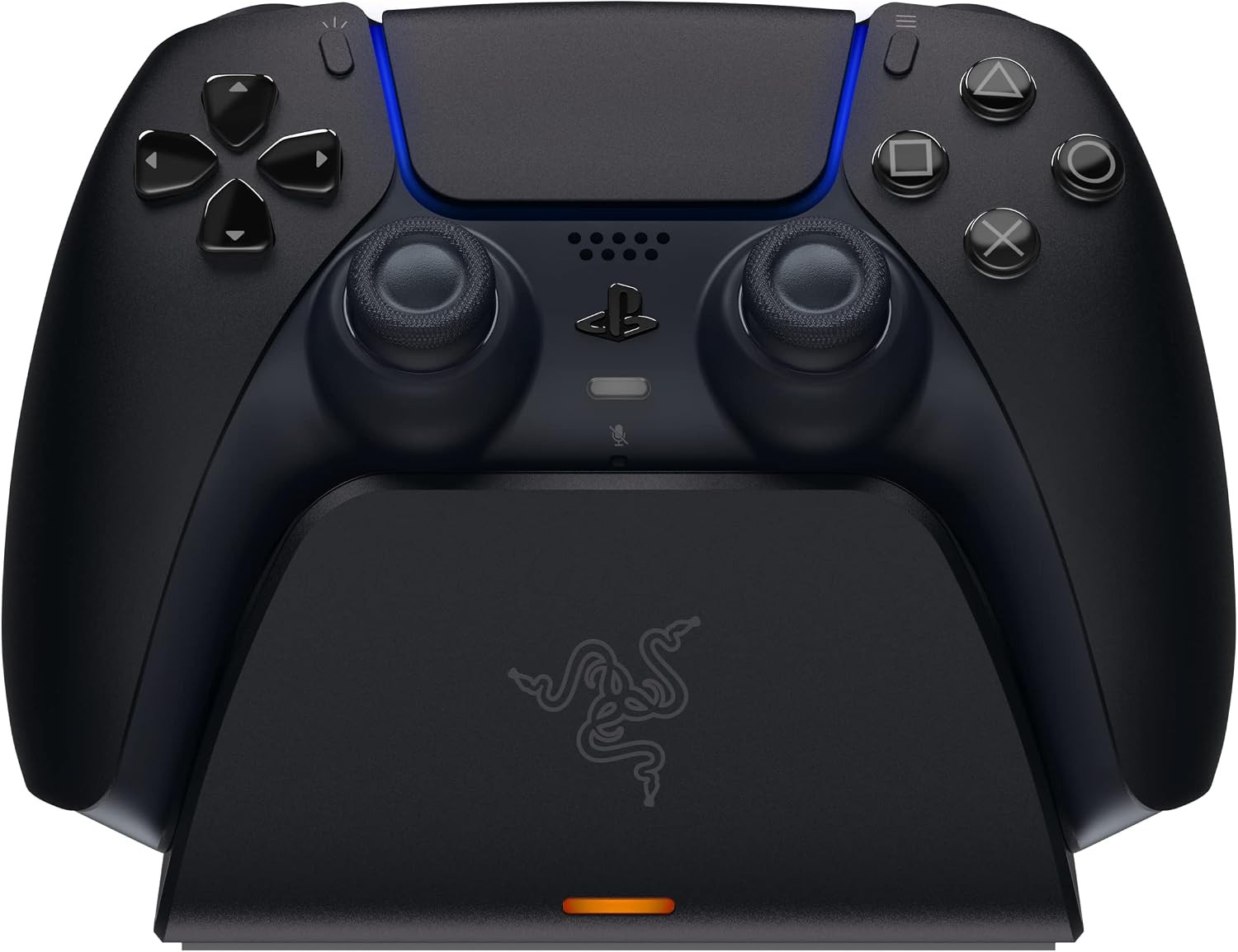 Razer Quick Charging Stand for PlayStation 5 Controller Cradle Midnight Black - Image 2