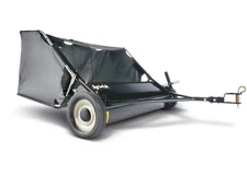 Agri-Fab 45-0320 Tow Lawn Sweeper, 42", Semi-Pneumatic Wheels, Black