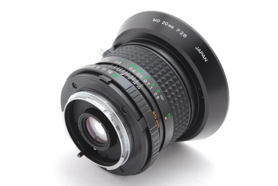 Lente MF gran angular rara [casi como nueva] Minolta MD W.Rokkor 20 mm... - Imagen 4 de 4