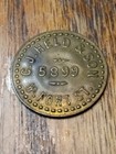 C. J. Held & Son 5899 W. Fort St. Good For 5¢ On Return Of Empty Bottle 1" Brass — photo 1