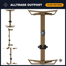 Aluminum Climbing Sticks for Hunting, 17" Height, Non-Slip Steps, Lightweight