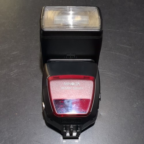 Minolta Maxxum 5200i Flash Sony w/Case & Instructions WORKS - Picture 2 of 7