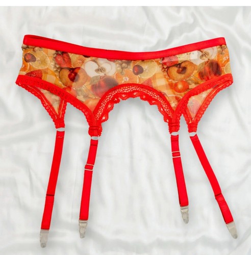 Uye Surana Feeling Fruity Garter Belt XL/2XL - Picture 13 of 13