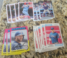 Robbie Grossman 20 Ct Baseball Card Rangers Lot