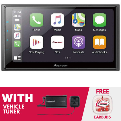 RFRB Pioneer DMH-W4660NEX 6.8'' 2-DIN Multimedia Receiver & Satellite Radio Tuner