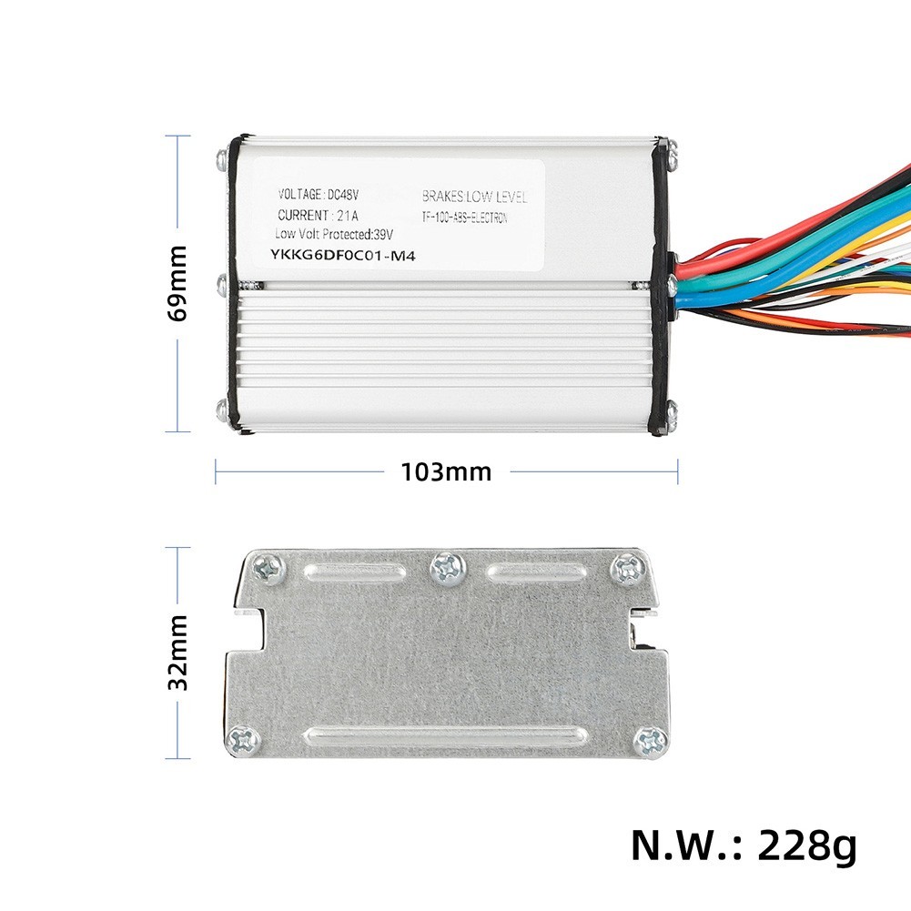 Regolatore intelligente affidabile per scooter elettrico 48V 21A per Pro foto 6